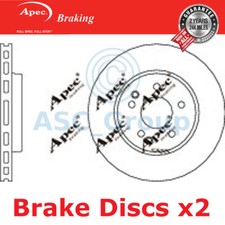 2x Apec Braking 288mm Vented