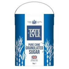 Tate & Lyle Pure Cane Granulated Sugar Tub 3kg