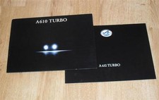 Renault A610 Turbo Brochure 1992-1995 - Alpine GTA Replacement - Full Version