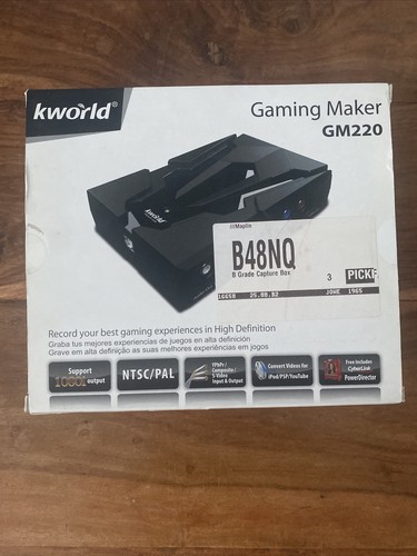 Kworld gaming maker gm220 - kworld,