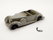 RARE VINTAGE DINKY TOYS # 38C LAGONDA TOURER GREY DIECAST MODEL CAR 1947