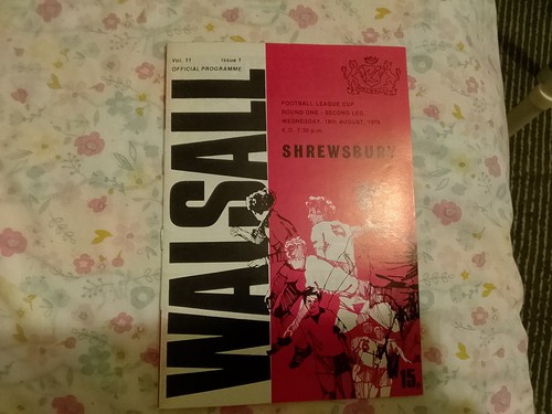 Walsall shrewsbury town - shrewsbury,