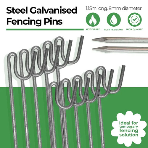 Steel galvanised fencing - steel,