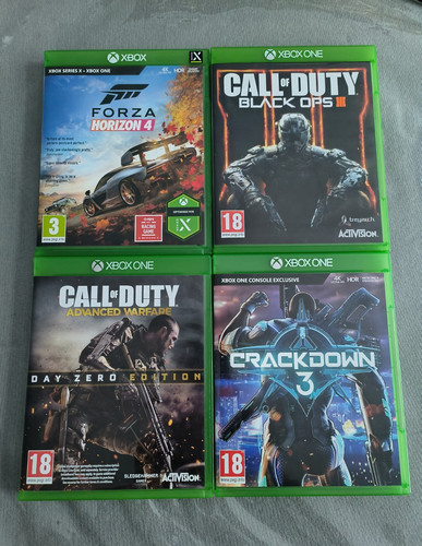 Xbox one series game disc - x,