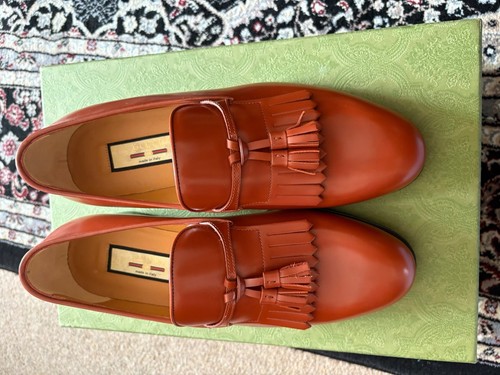 Gucci tassel loafer amber - gucci,