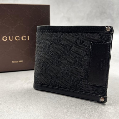 Gucci canvas black men - gucci, men's