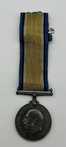 Silver ww1 medal king george - ww1,