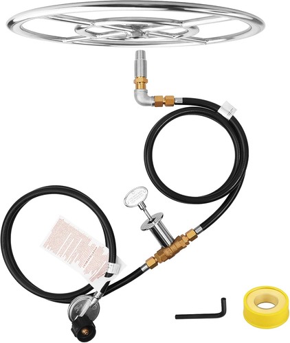Fire pit burner ring - 12",