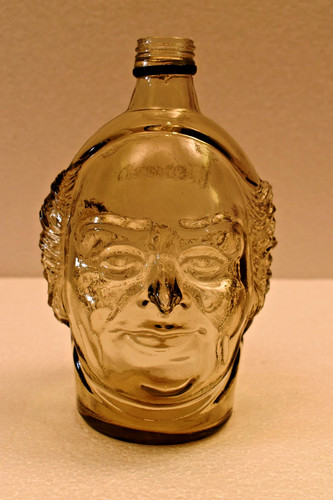 Vintage empty old monk figural - empty,