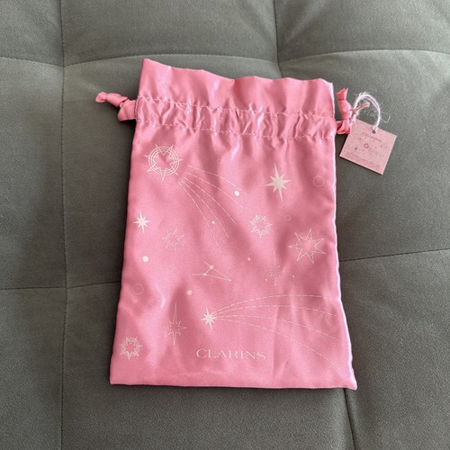 Clarins drawstring cosmetic - drawstring,