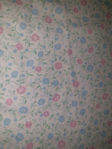 Pastel floral brushed cotton - floral,