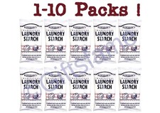 1-10 Traditional Kershaw's Powdered Laundry Starch Cotton Linen Bed Clothes 200g