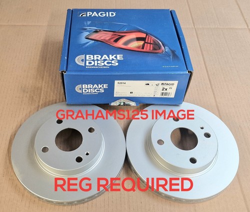 Brake discs 235mm front - discs, x2