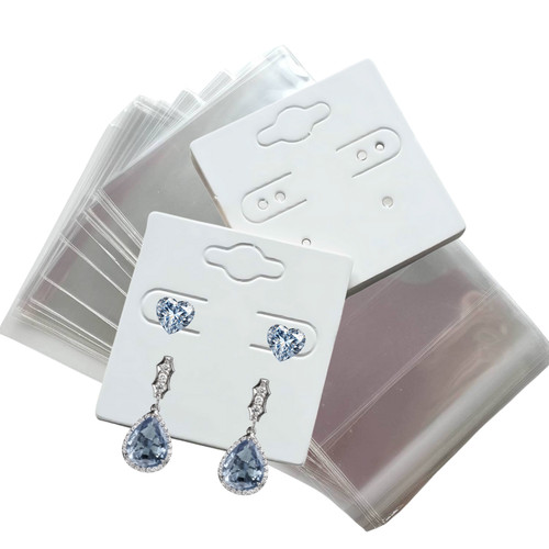 Jewellery display cards with - jewellery,