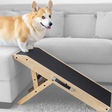 Dog ramp for Couch Non-Slip Sturdy Build Landing Platform Foldable Support