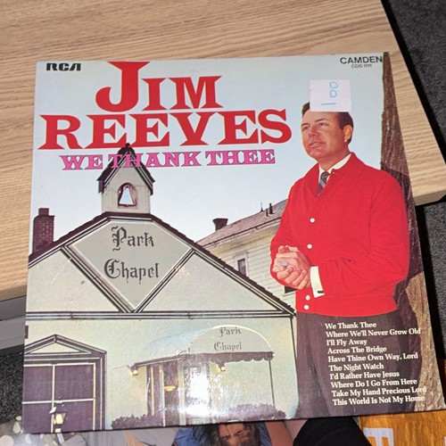 Jim reeves thank - thee, 12"