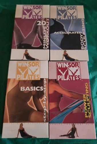 Lot winsor pilates vhs - lot,