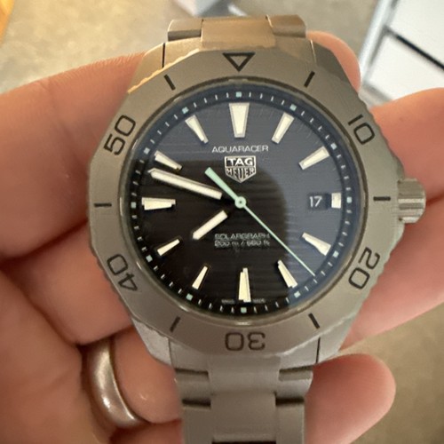 Tag heuer aquaracer - aquaracer, solargraph