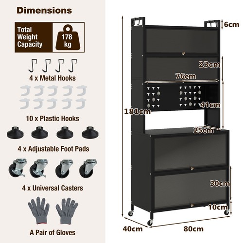 Tier kitchen pantry cupboard - kitchen,
