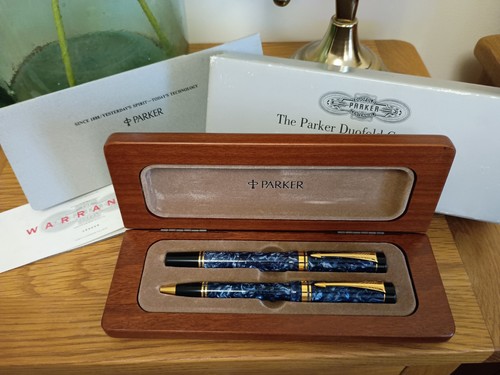 Parker duofold pen - set, rare