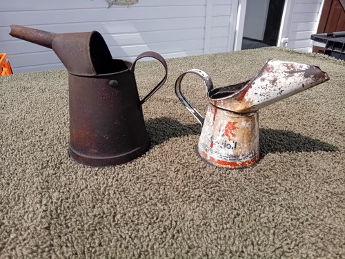 Mobil oil jug - jug, and