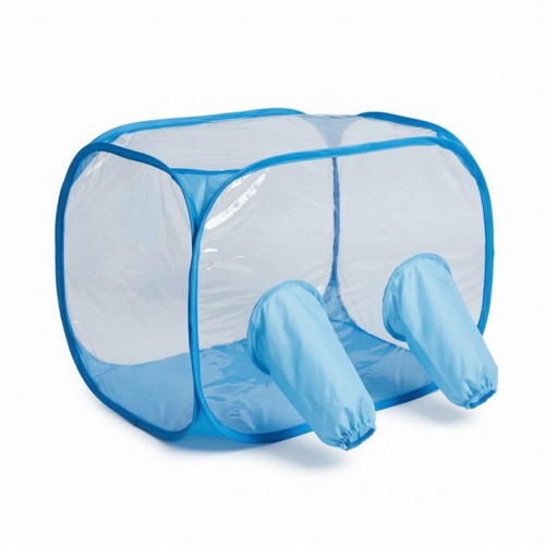 Still air chamber with glove - still,