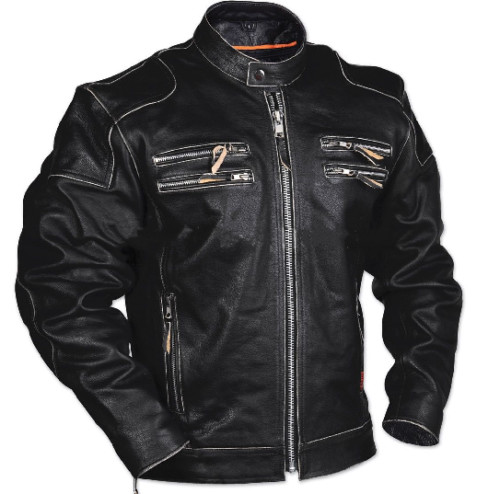 Men biker vintage motorcycle - men's,