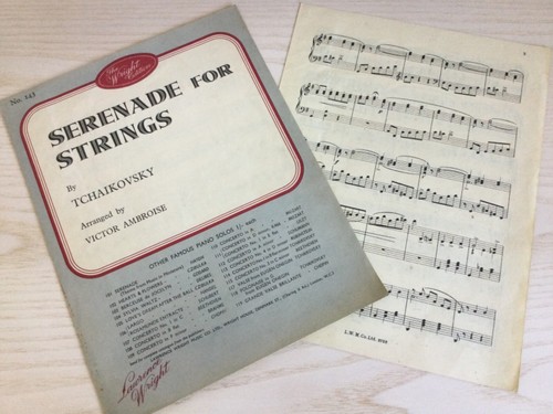 Piano solo serenade for - piano,