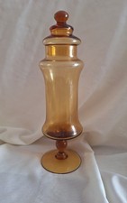 Vintage Amber  Coloured