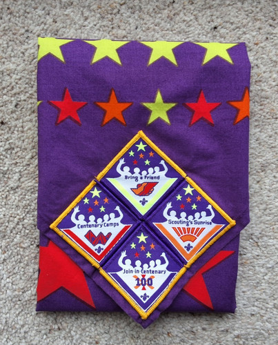 Scout 2007 centenary necker - uk,