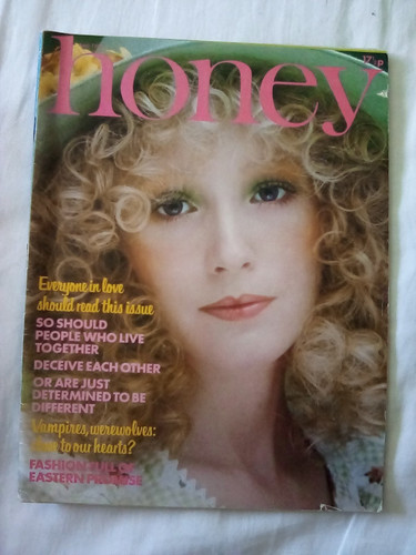 Vintage honey magazine - vintage, april