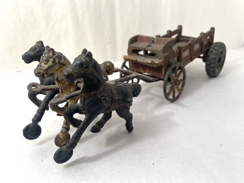 Antique cast iron - iron, horse