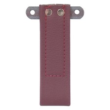 Door pull strap maroon - maroon, leather