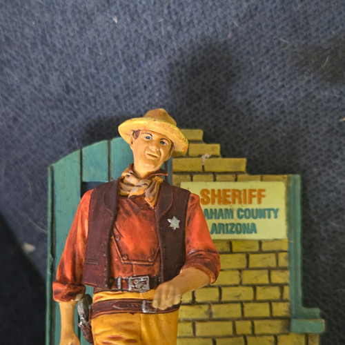 John wayne hand painted - john,