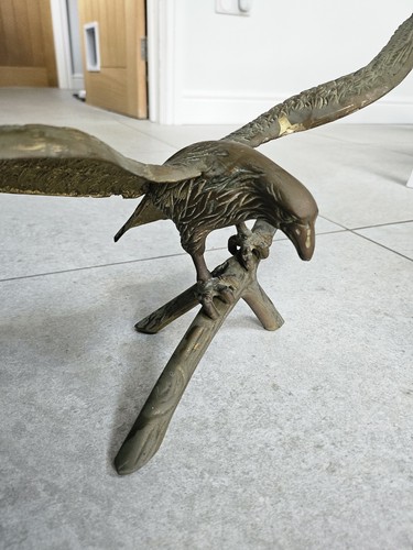 Vintage large brass eagle - large,