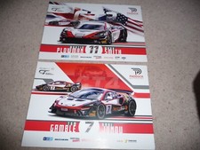 Paddock Motorsport McLaren GT4 Martin Plowman & T Gamble British GT Poster Cards