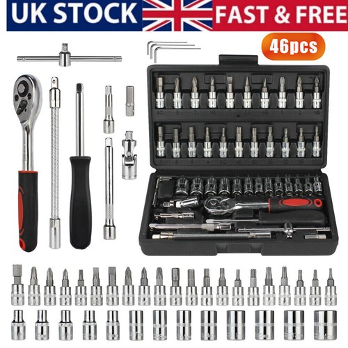 46pcs metric socket wrench set - socket,