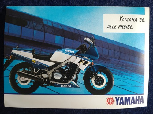 Yamaha price list 1986 50 - list,