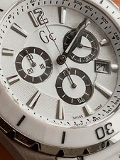Gc Chronograph White Dial Mens