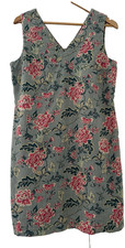 PEACOCKS.  GREEN MULTI PRINT