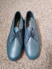 Ladies High Quality Petrol Blue Walking Shoes from Padders -  Size 4 W Fitting