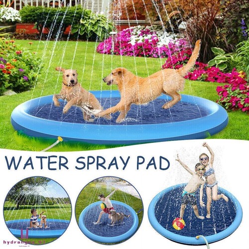 Large sprinkler play - play, water