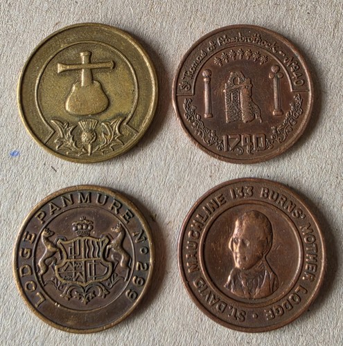 Vintage scottish masonic - vintage, x