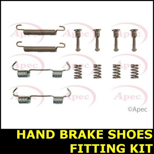Hand brake shoes fitting kit - hand,