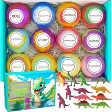 12 Pack Bath Bombs for Kids