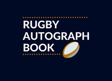 Rugby Autograph Book