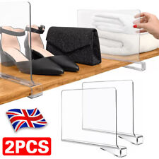 Acrylic Shelf Dividers 2 Packs