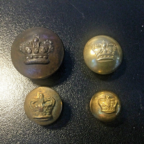 Victorian staff livery buttons - livery,