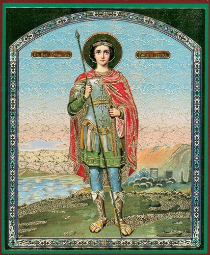 George greek orthodox icon - st,