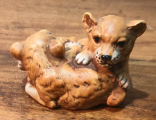 Thuringia Sitzendorf Lion Curb